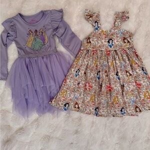 Disney Princess Dress Set - Sz 4T